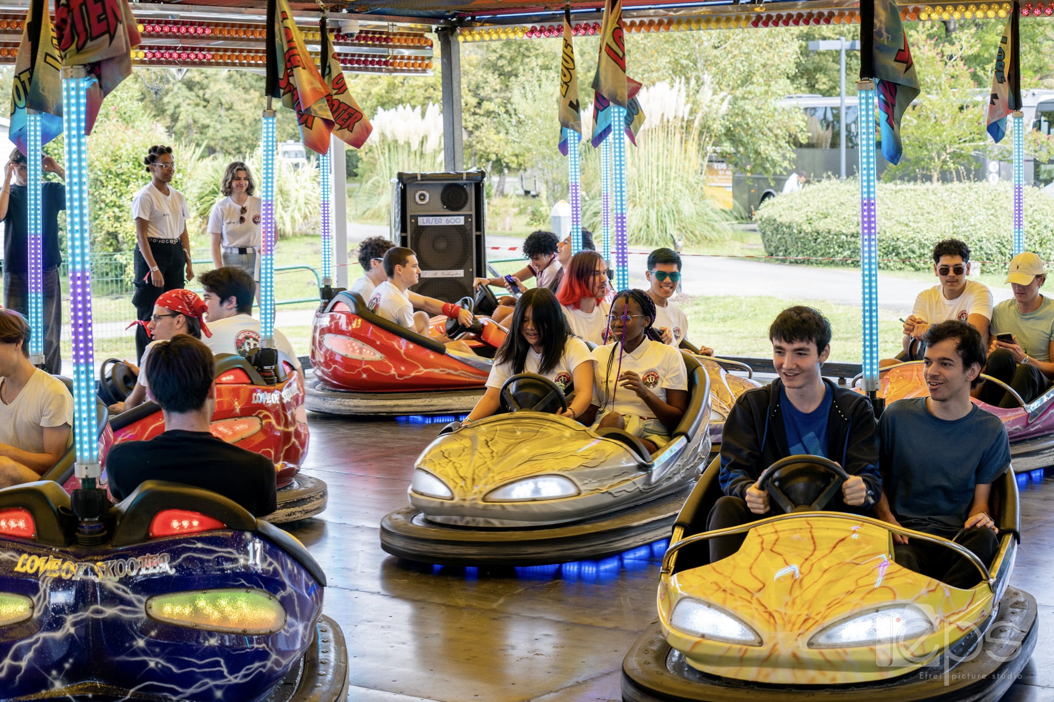 Des attractions étaient à disposition des étudiants pendant le WEI